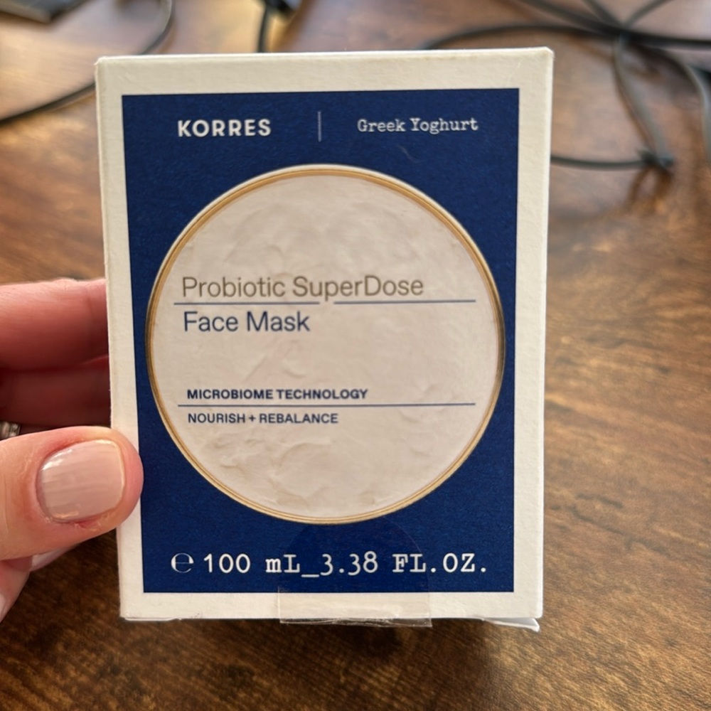 KORRE Greek yoghurt super dose face mask. New in package never opened!